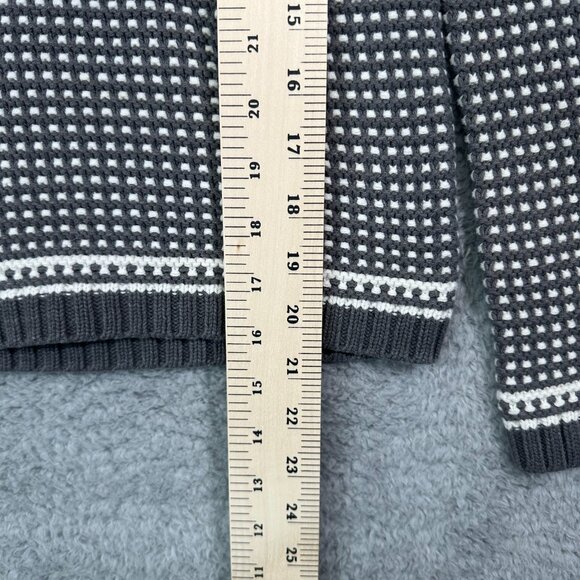 Liz Clairborne knit quarter-zip pullover sweater size S - Picture 9 of 11